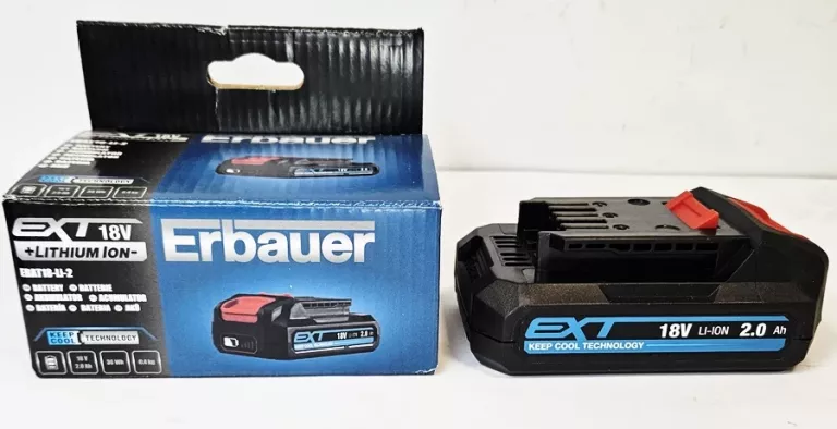 AKUMULATOR ERBAUER 18 V 2,0 AH EBAT18-LI-2 ZESTAW