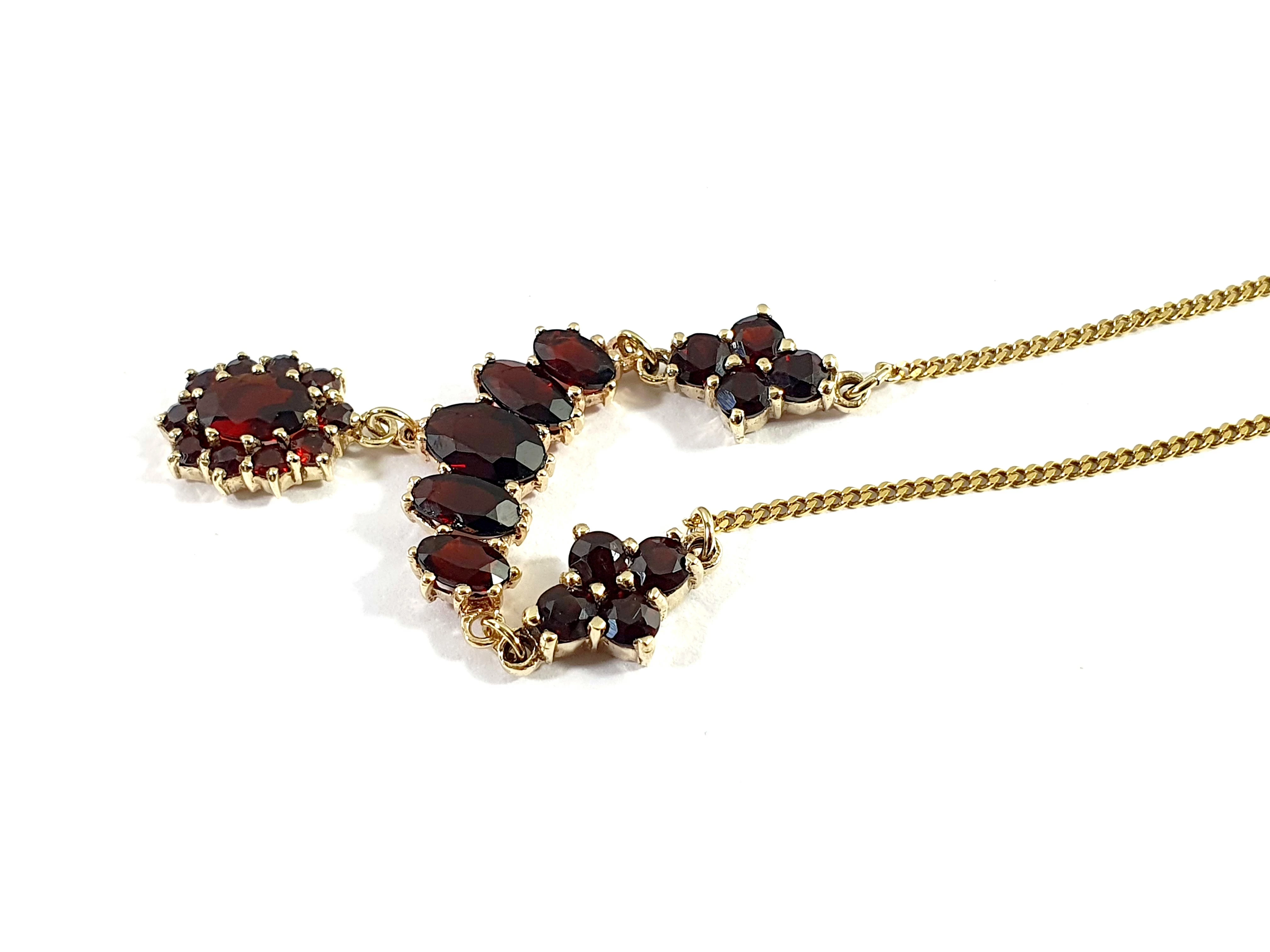 zloty-naszyjnik-kolia-granat-333-41cm-stan-11323-2