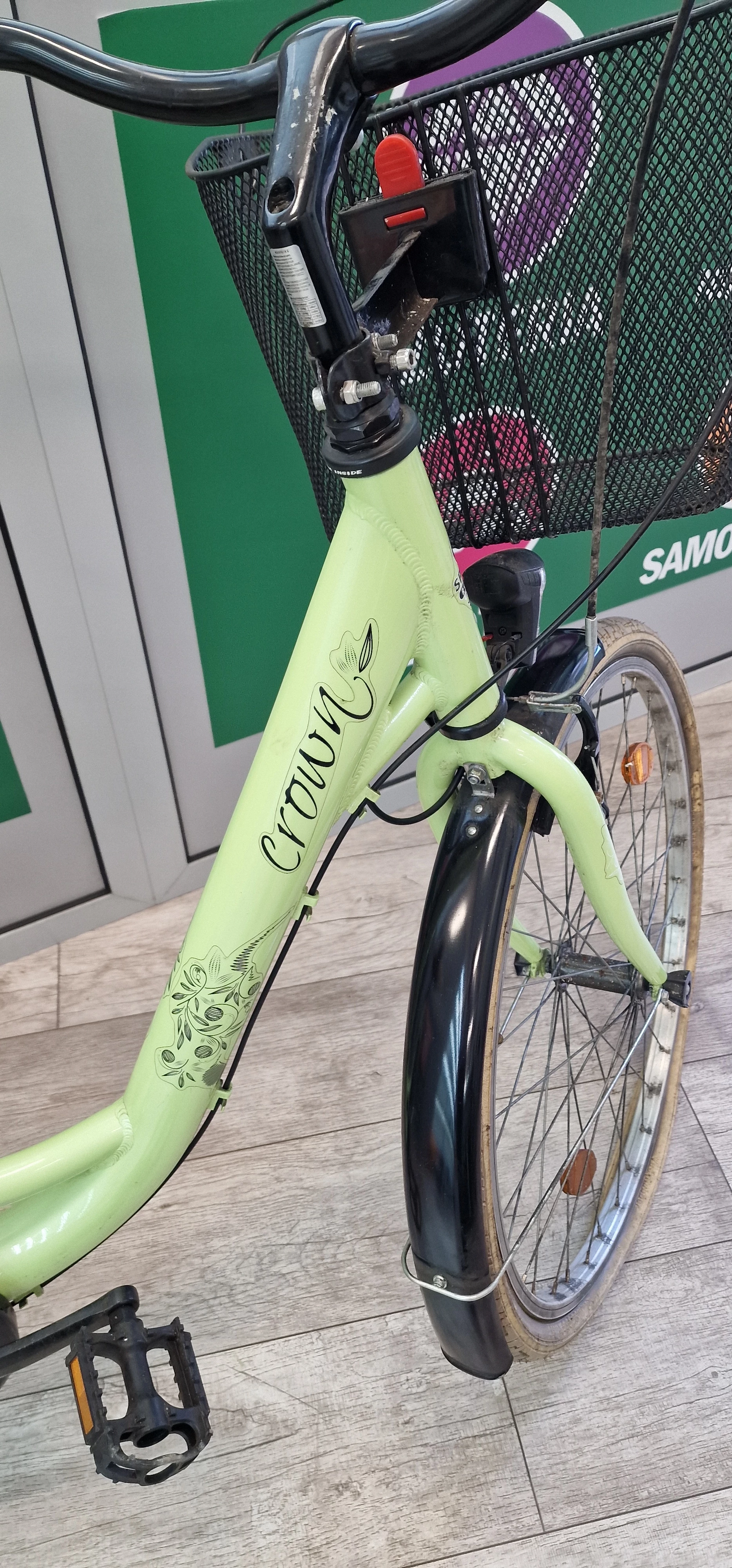 rower-damka-crown-zielona-model-crown