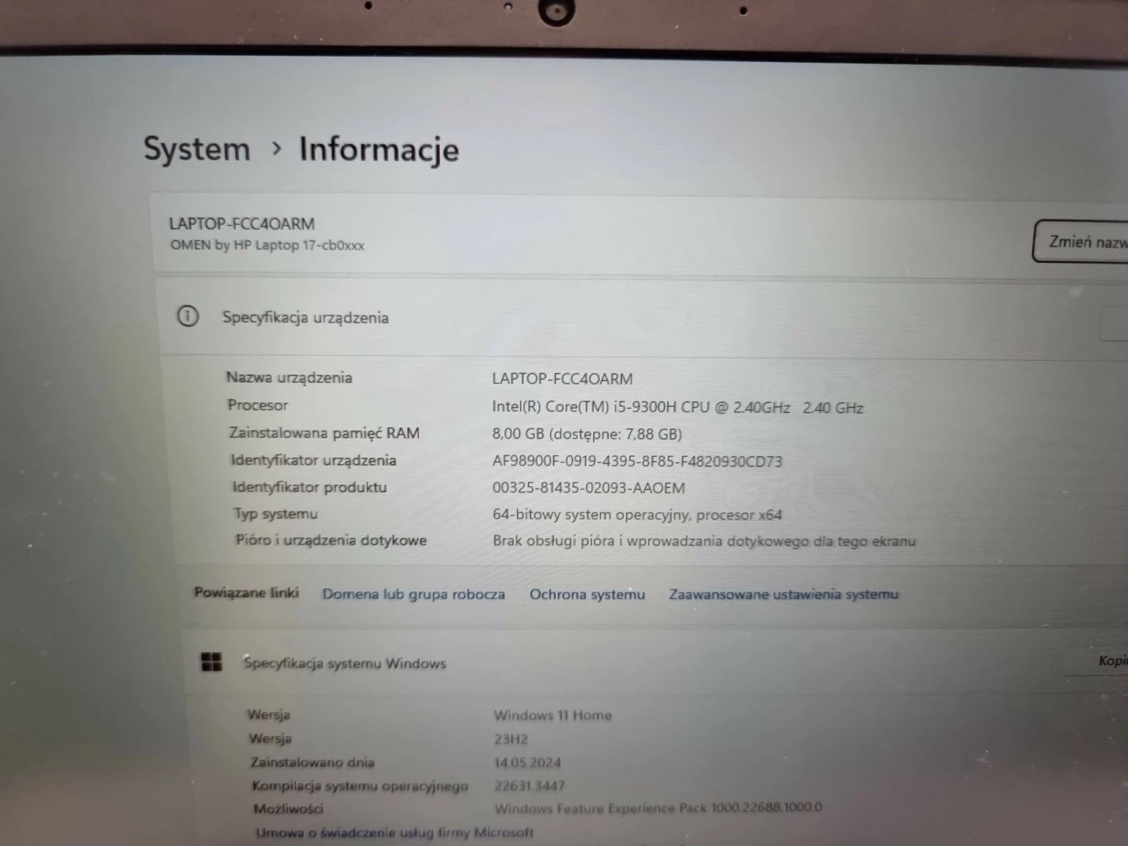laptop-hp-omen-17-17-cb0006nw-173i58gb512gb-wielkosc-pamieci-ram-16-gb