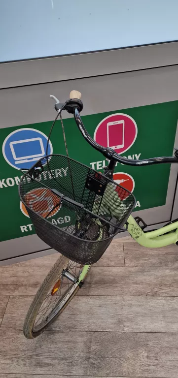 ROWER DAMKA CROWN ZIELONA
