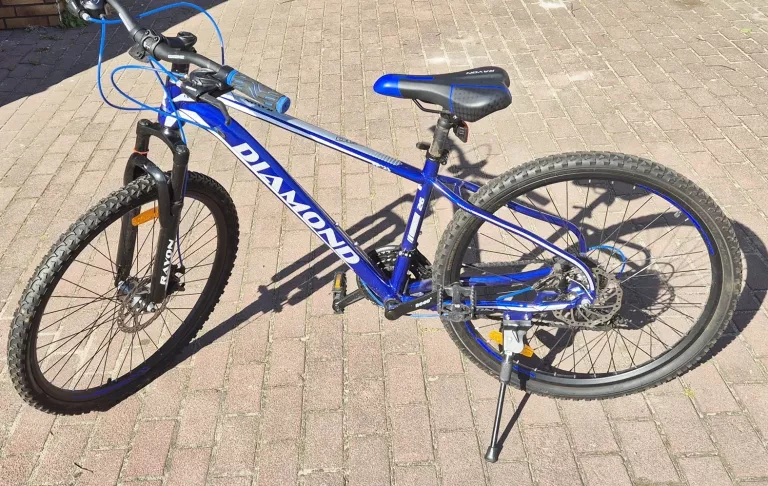 ROWER MTB RAYON DIAMOND RAMA 15 CALI KOŁO 26 " NIEBIESKI