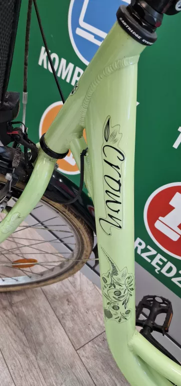 rower-damka-crown-zielona-marka-inna