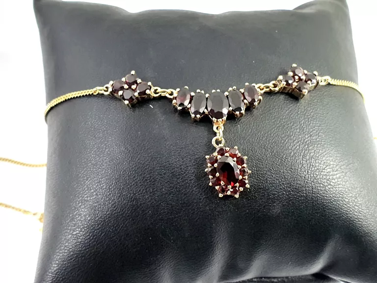 zloty-naszyjnik-kolia-granat-333-41cm-material-15835-2