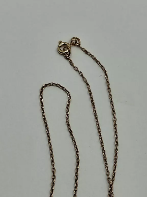 ZŁOTY ŁAŃCUSZEK P585 W 1,40G DŁ 35CM
