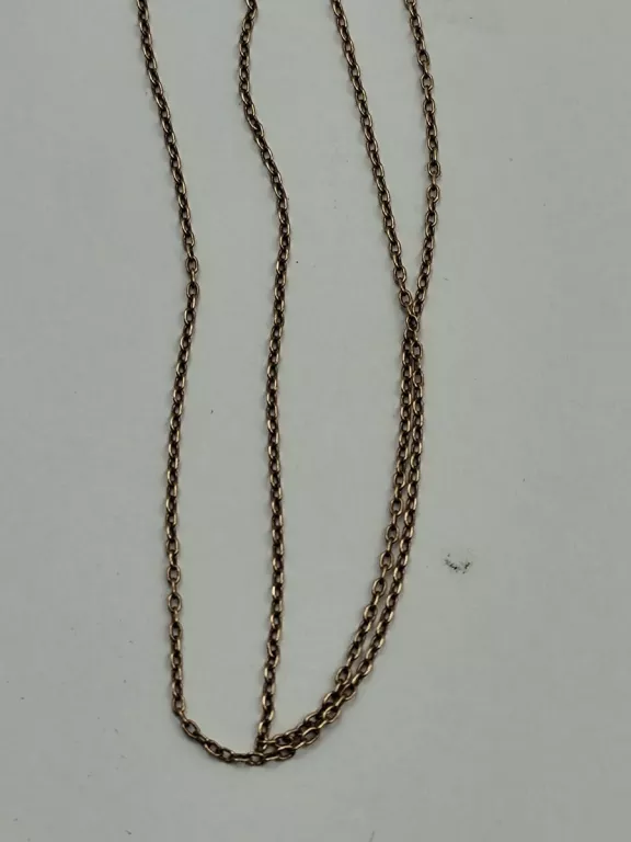 ZŁOTY ŁAŃCUSZEK P585 W 1,40G DŁ 35CM