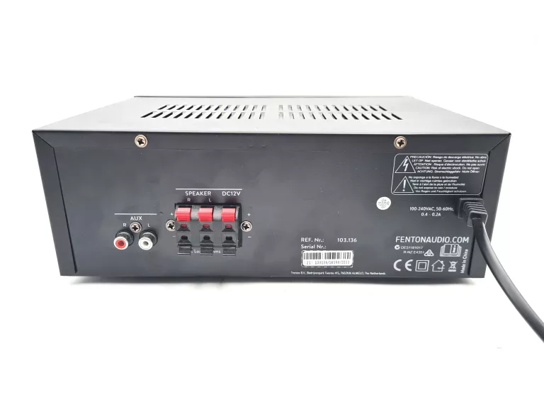 WZMACNIACZ FENTON AV440 + KOLUMNY AUNA PRO PW-65×22 MKII