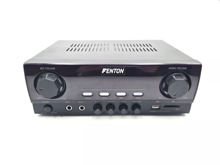 WZMACNIACZ FENTON AV440 + KOLUMNY AUNA PRO PW-65×22 MKII
