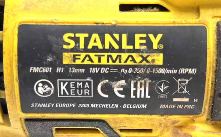 WKRETARKA STANLEY FATMAX FMC601 / AKUMULATOR / ŁADOWARKA