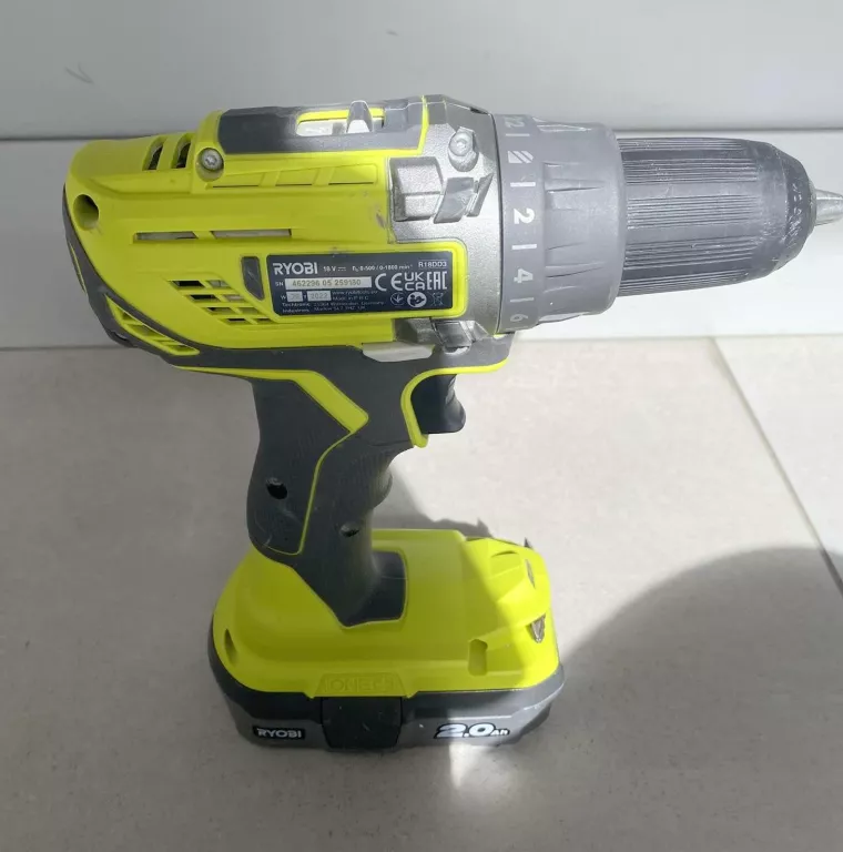 WIERTARKO - WKRĘTARKA RYOBI R18DD3 18 V