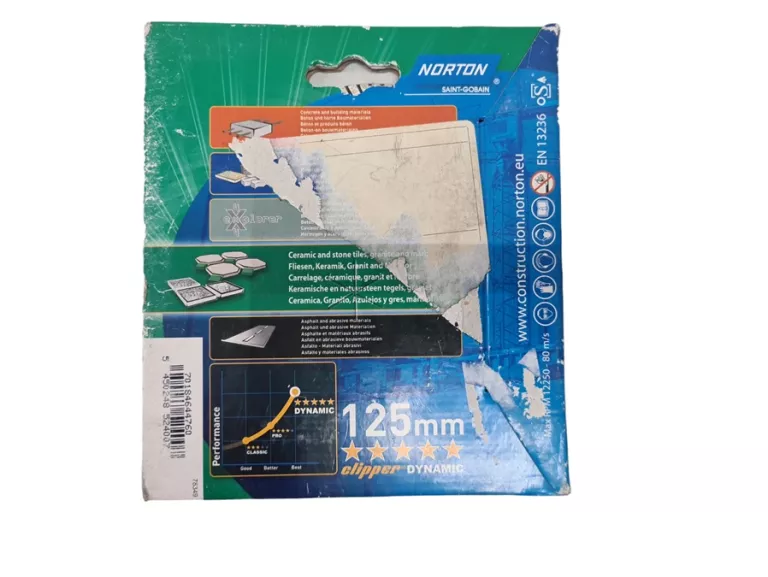 TARCZA NORTON CLIPPER SUPER GRES 125X22