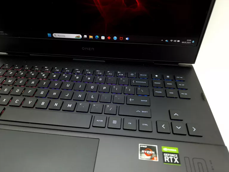 HP OMEN 16-C0220NW RYZEN 5 16/512 GB SSD/3050TI/W11