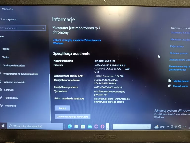 ASUS VIVOBOOK X540B