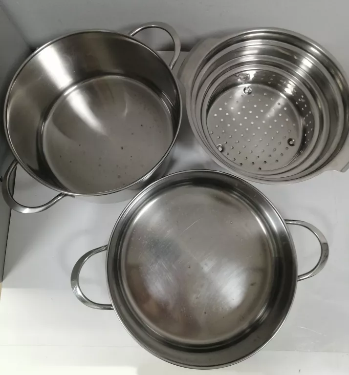 ZESTAW GARNKÓW ZE STALI SZLACHETNEJ LGA TESTED 664