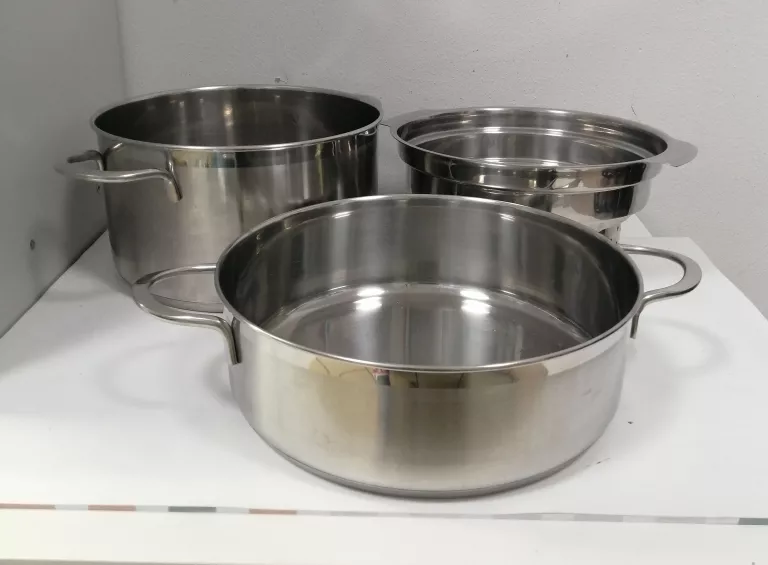 ZESTAW GARNKÓW ZE STALI SZLACHETNEJ LGA TESTED 664