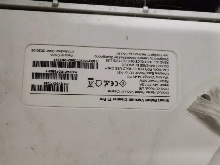 ROBOT SPRZĄTAJĄCY LENOVO CLEANER T1