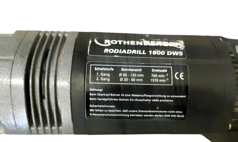 WIERTNICA ROTHENBERGER RODIADRILL 1800 DWS