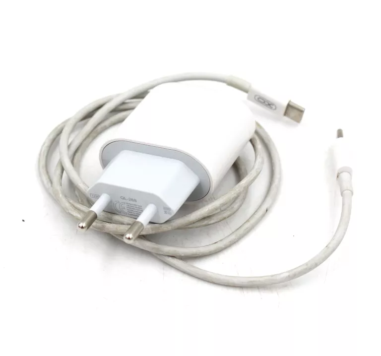 ŁADOWARKA 12W 5A PD-12 BIAŁA + KABEL USB TYP-C