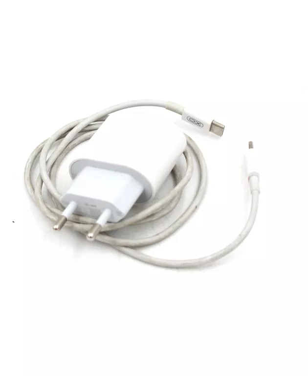 ŁADOWARKA 12W 5A PD-12 BIAŁA + KABEL USB TYP-C