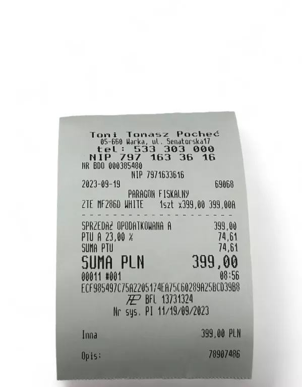 ROUTER ZTE MF286D OKAZJA!
