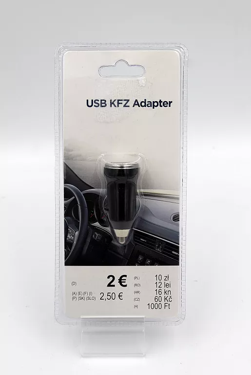 ŁADOWARKA SAMOCHODOWA HUB USB