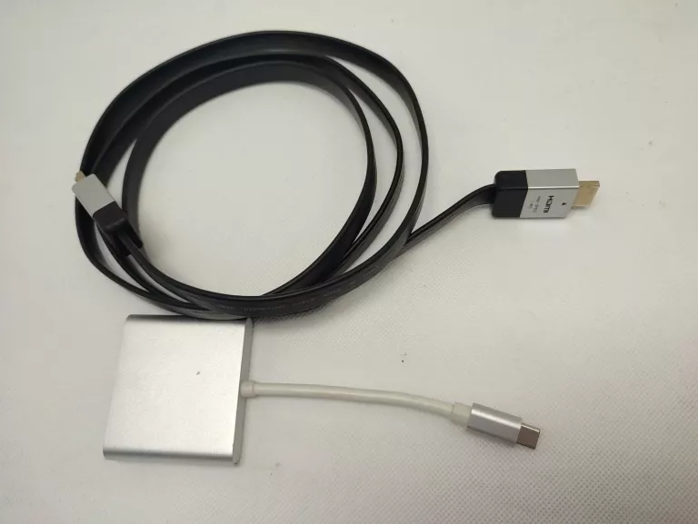PRZEJŚCIÓWKA ADAPTER 3W1 HUB USB-C USB 3.0 HDMI