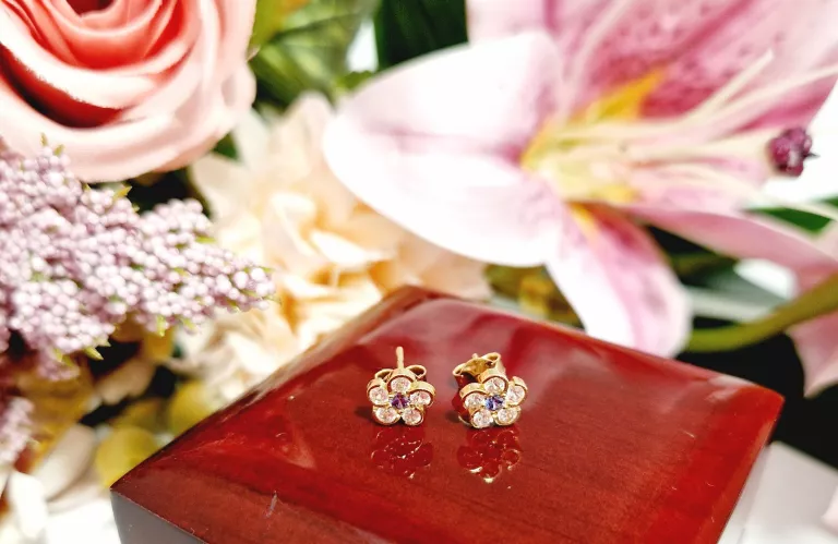 zlote-kolczyki-kwiatuszki-p585144g-ean-gtin-5905868202380