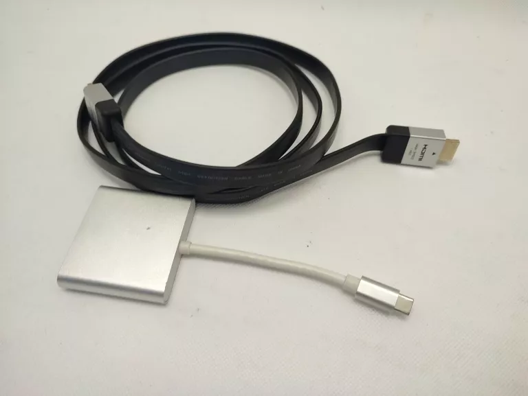 PRZEJŚCIÓWKA ADAPTER 3W1 HUB USB-C USB 3.0 HDMI