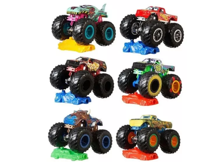 SAMOCHODZIK TRUCK HOT WHEELS MONSTER TRUCKS + AUTO RESORAK