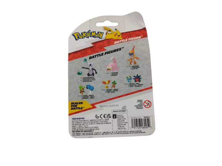 FIGURKA JAZWARES POKEMON BATTLE FIGURE 5 CM