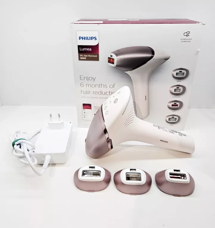 DEPILATOR LASEROWY PHILIPS LUMEA BRI598 Z GWARANCJĄ