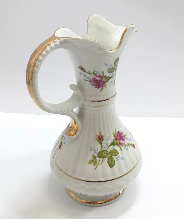 PORCELANOWY DZBANEK RÓŻE - CHODZIEŻ