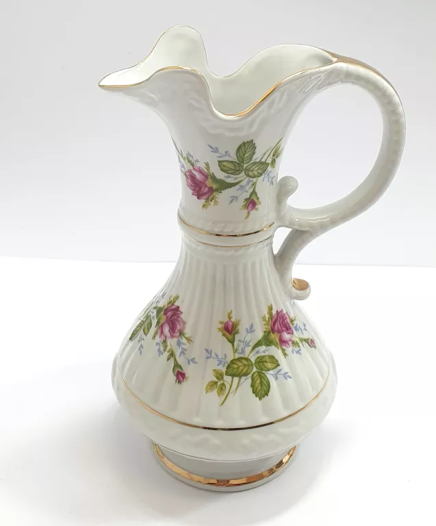PORCELANOWY DZBANEK RÓŻE - CHODZIEŻ