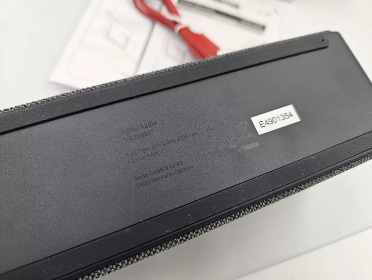 HAMA DR200BT RADIO CYFROWE PRZENOŚNE FM/DAB/DAB+/BLUETOOTH