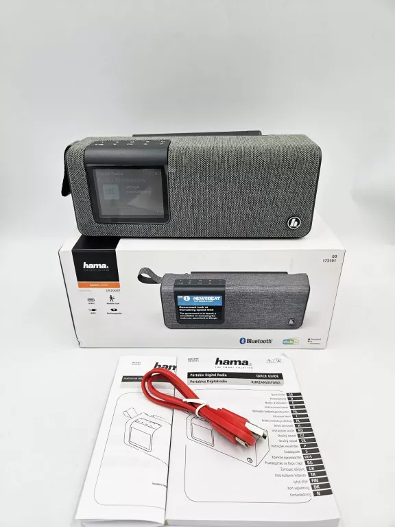 HAMA DR200BT RADIO CYFROWE PRZENOŚNE FM/DAB/DAB+/BLUETOOTH