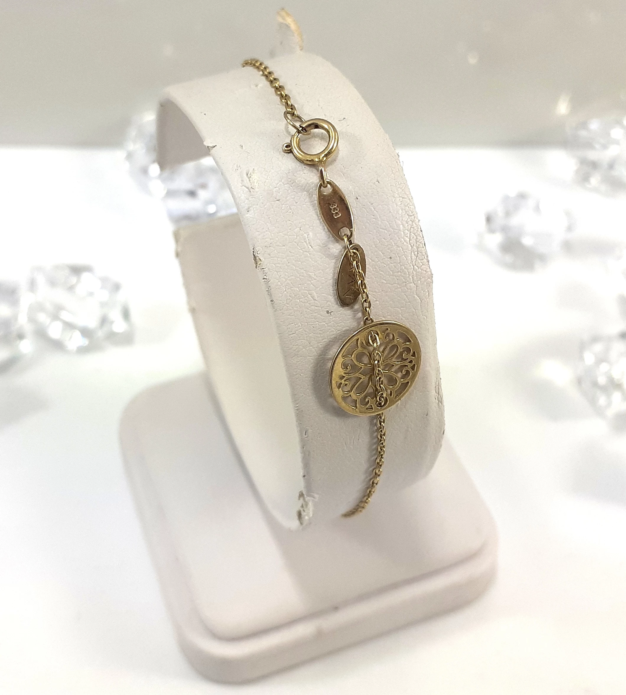 zlota-bransoletka-apart-333-085g-dl-18cm-material-zloto