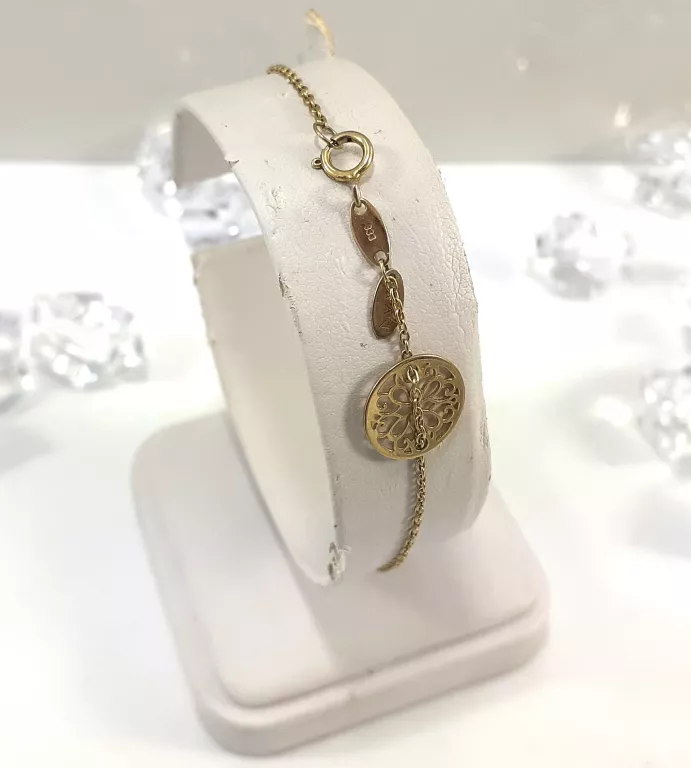 zlota-bransoletka-apart-333-085g-dl-18cm-material-zloto