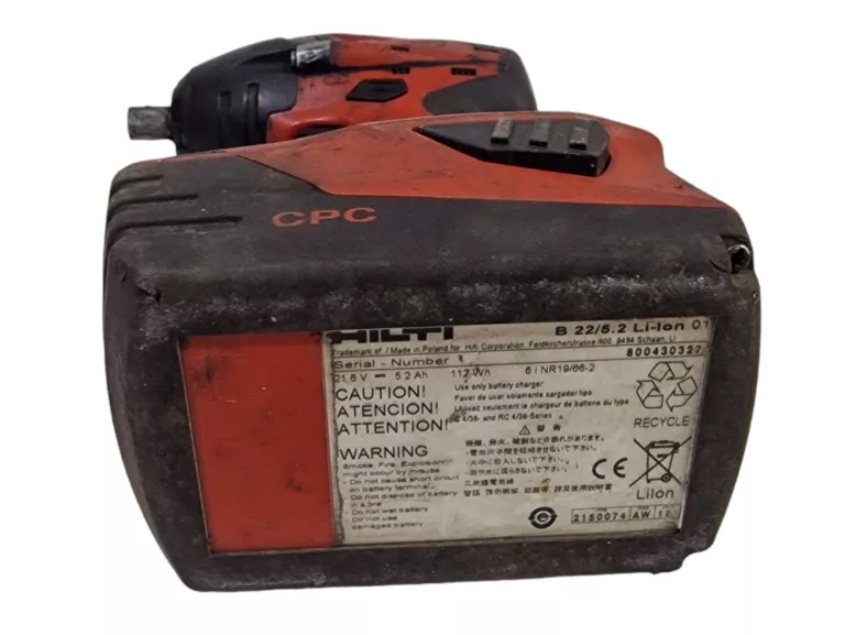 KLUCZ UDAROWY HILTI SIW 22T A 5.2AH