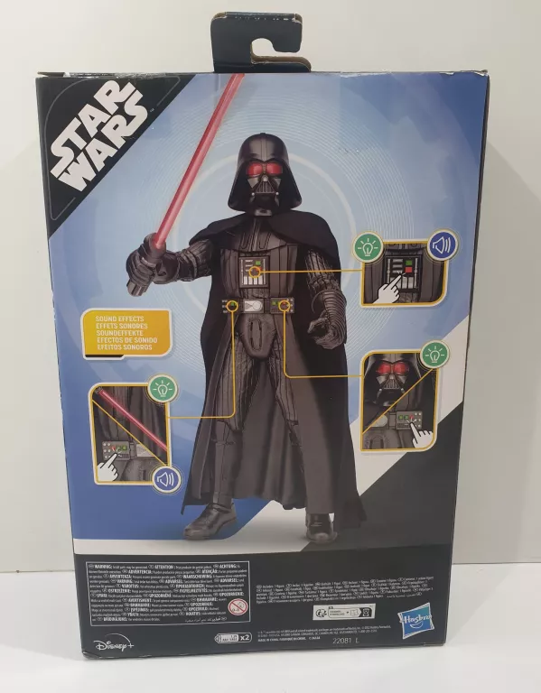 HASBRO STAR WARS GALACTIC ACTION FIGURKA ELEKTRONICZNA DARTH VADER F5955
