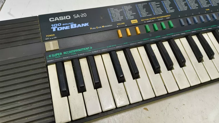 keyboard-casio-sa-20-stan-uzywany