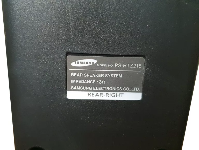 GŁOŚNIKI KINO DOMOWE 2.1 SAMSUNG SUBWOOFER PS-FW1-1 PS-RTZ215