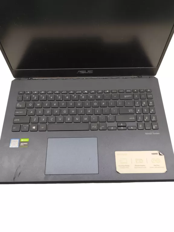 LAPTOP ASUS VIVOBOOK X571GT I7 9GEN GTX 1650 SSD 512/16GB