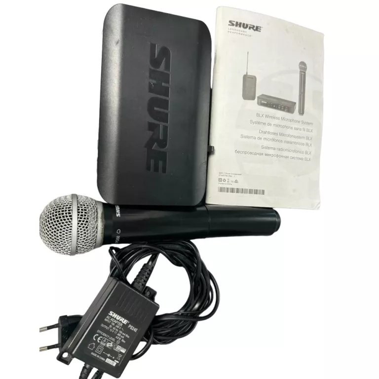 SHURE BLX2/PG58 H8E MIKROFON BEZPRZEWODOWY PG58 ZESTAW + BLX4 H8E