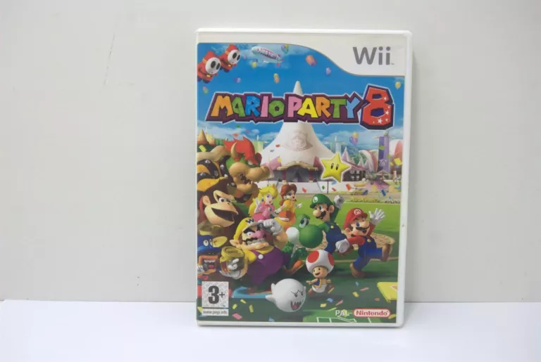 NINTENDO WII MARIO PARTY 8 I INNE (ZESTAW 3 GRY)