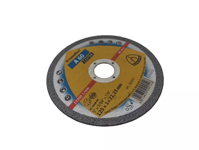 TARCZA DO CIĘCIA METALU KRONENFLEX A 60 125 X 1X22,23