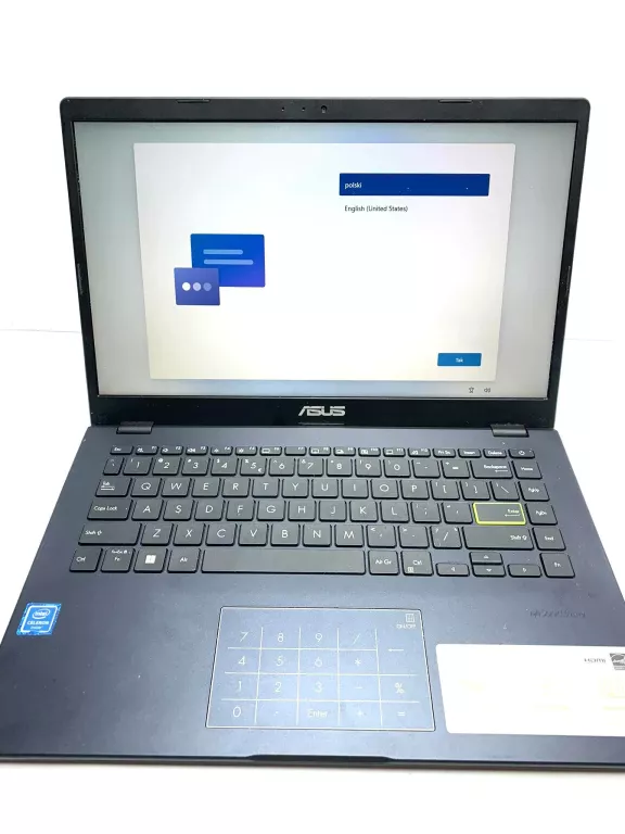 LAPTOP ASUS E410M 128GB/4G RAM/INTEL CELERON N4020 1,10GHZ/WIN11