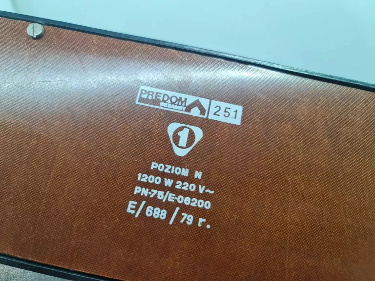 GOFROWNICA PREDOM 251 1200W PRL