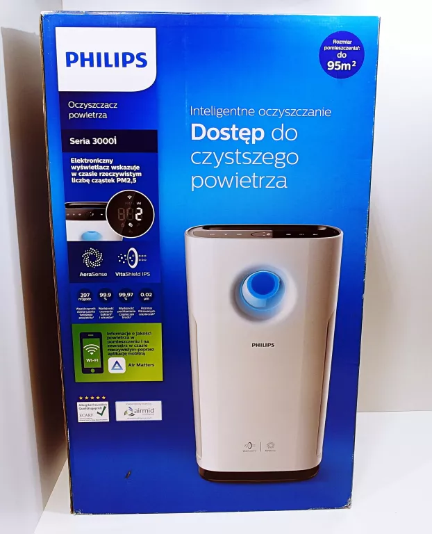 OCZYSZCZACZ POWIETRZA PHILIPS 3000I AC3259/10