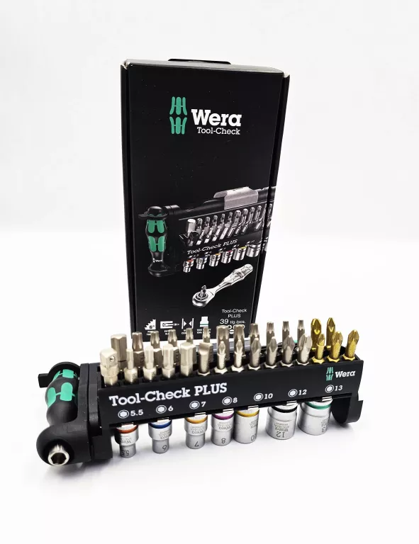 ZESTAW BITÓW I NASADEK WERA TOOL-CHECK PLUS 05 056490 001 / 39 ELEMENTÓW