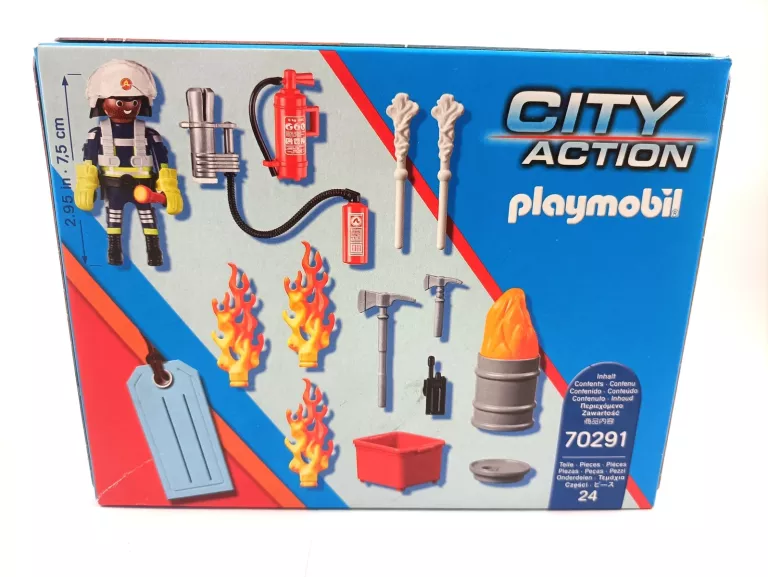 KLOCKI PLAYMOBIL 70291 4+ STRAŻ POŻARNA